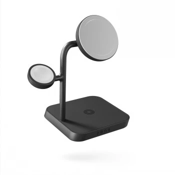 ZENS ZEAPDC01/00 Ładowarka do urządzeń mobilnych Słuchawki, Smartfon, Smartwatch, Tablet Czarny AC Ładowanie bezprzewodowe Szybkie ładowanie Do użytku wewnętrznego