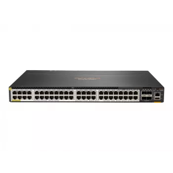 Hewlett Packard Enterprise HPE Aruba 6300M - Switch - L3 - zarządzalny - 48 x 100/1000/2,5G/5G (PoE+) + 4 x 1 Gigabit / 10 Gigabit / 25 Gigabit / 50 Gigabit SFP56 (Uplink / Stacking)