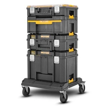Skrzynka na narzędzia DeWalt DWST83346-1, aluminiowa, wodoodporna, 23 L, 332×301×440 mm, czarna