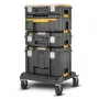 Skrzynka na narzędzia DeWalt DWST83346-1, aluminiowa, wodoodporna, 23 L, 332×301×440 mm, czarna