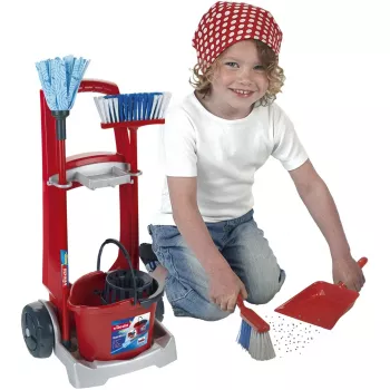 Theo Klein 6741 Vileda Cleaning Trolley
