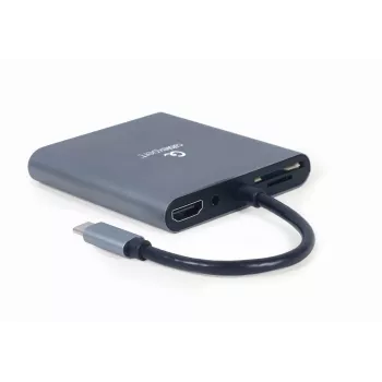 Gembird a-CM-COMBO6-01 Stacja dokująca / replikator portów USB 3.2 Gen 1 (3.1 cala)
