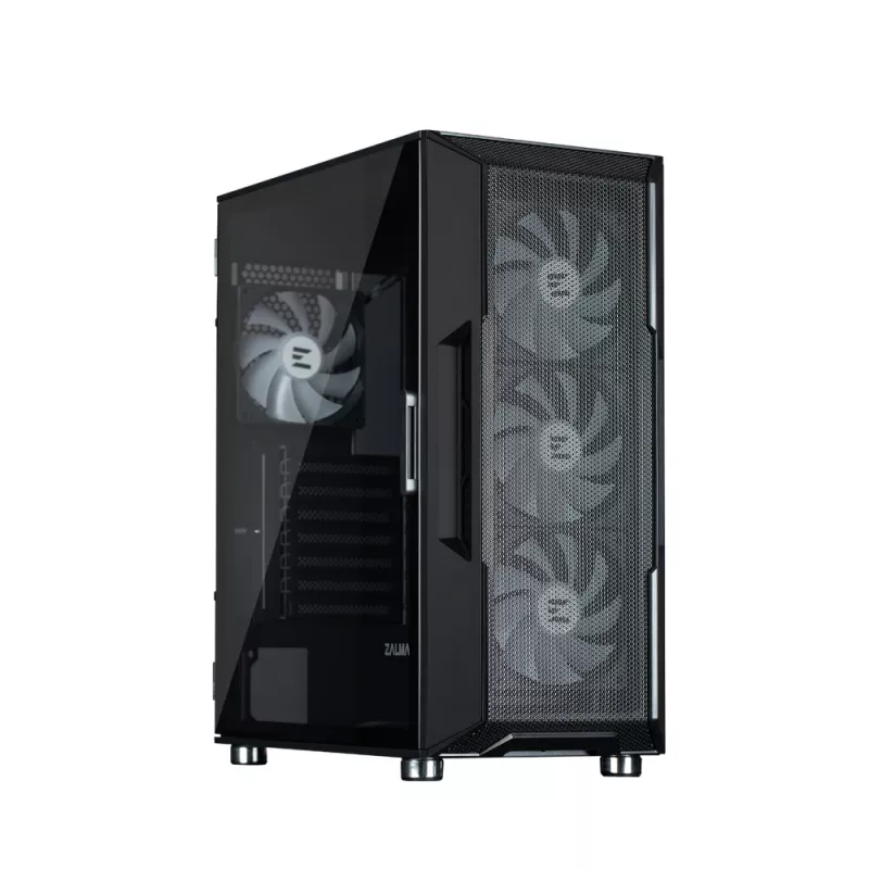 Zalman I3 NEO ARGB Czarny obudowa komputerowa Midi Tower
