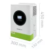 Hybrydowy falownik solarny Off-Grid 6200W | 120A