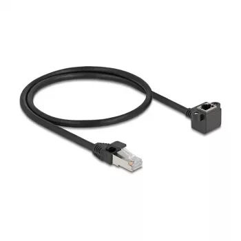 Kabel sieciowy DeLOCK 81041 RJ-45 Cat6 0,5 m Czarny