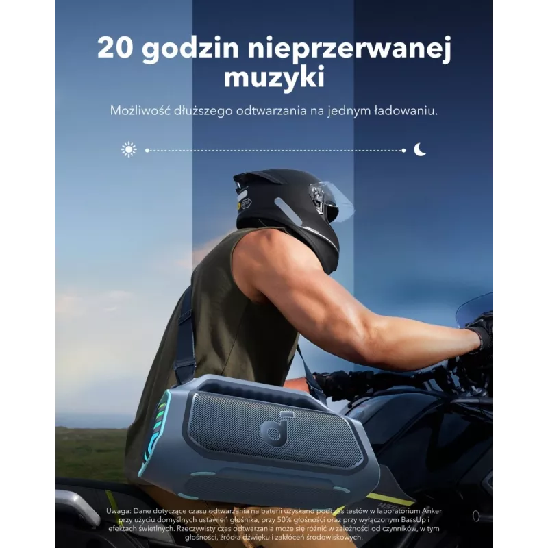 Soundcore Boom 2 Plus niebieski