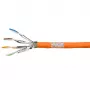 Kabel sieciowy LogiLink CPV0060 RJ45 Cat7 100 m pomarańczowy