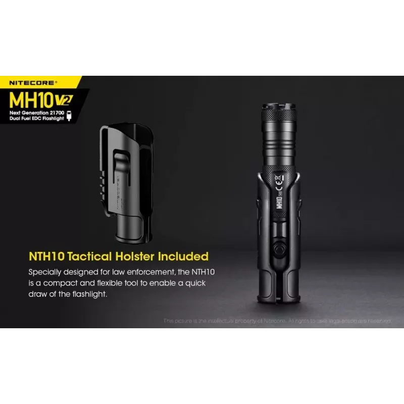 Latarka ręczna Nitecore MH10 V2 czarna