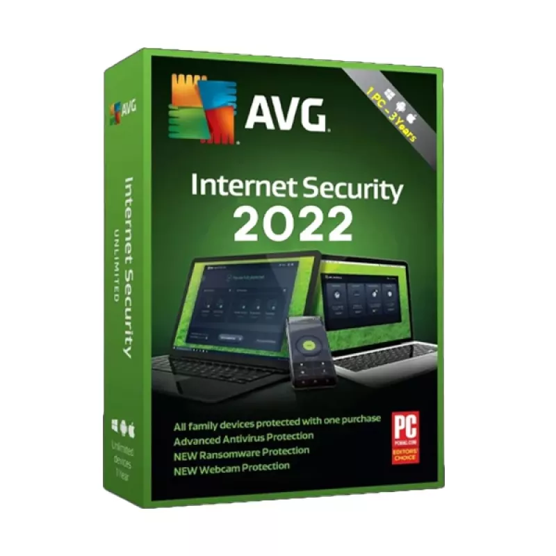 AVG Internet Security | 1 PC | 3 Lata