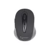 Bezprzewodowa mysz optyczna Bluetooth GEMBIRD MUSWB2 — dla praworęcznych, 1600 DPI, 6 przycisków, czarno-szara, baterie AAA