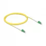 DeLOCK kabel InfiniBand/światłowodowy 3 m LC LC/APC żółty 9 µm