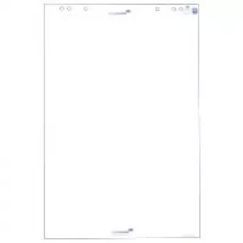 Legamaster Flipchart Paper Pad blank 5 szt. - 650 mm - 980 mm - 4,5 kg - 125 mm - 665 mm - 125 mm (7-156000)