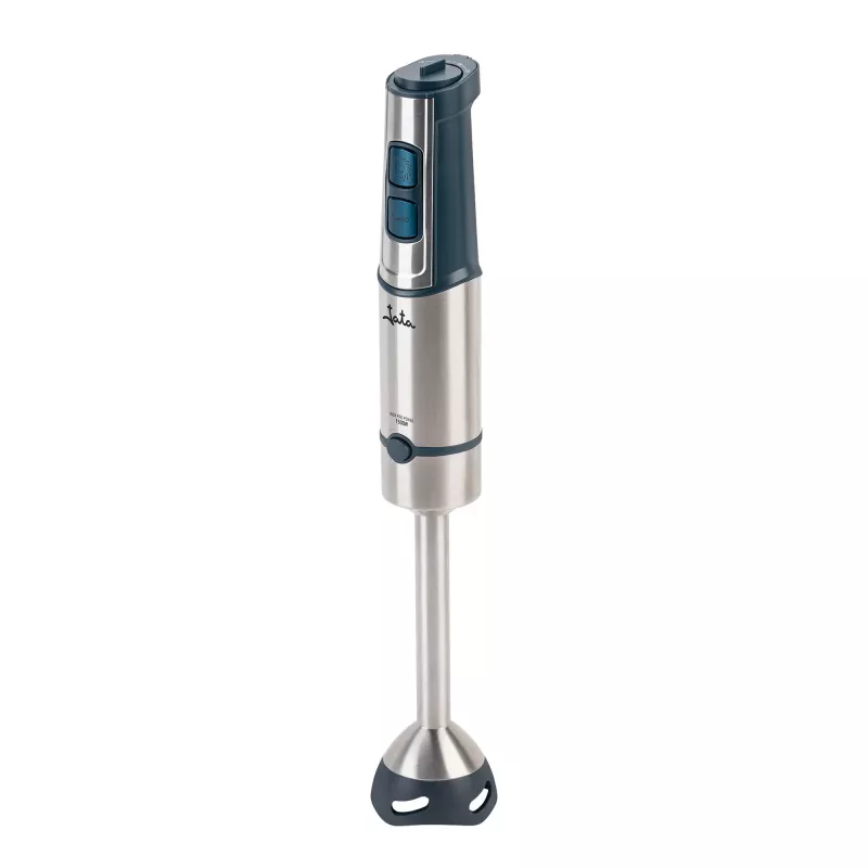 Blender ręczny Jata JEBT1854 — 1500 W, do 14 500 obr./min, ostrza ze stali nierdzewnej, ciemnoniebieski