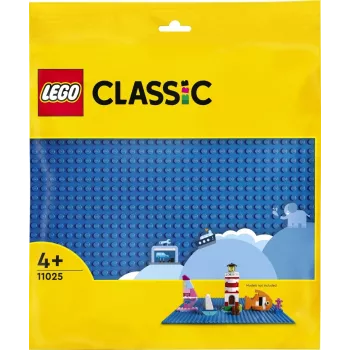 Płytka konstrukcyjna LEGO 11025 — niebieska płytka bazowa 32x32 wypustki, 250×250 mm