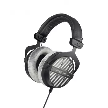 Słuchawki studyjne Beyerdynamic DT 990 PRO 250 Ω — zamknięte, nauszne, przewodowe, kabel 3 m, 96 dB, 5–35 kHz