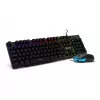 Cian Technology GmbH Cian INCA RAINBOW EFFECT MECHANICAL FEEL GAMING klawiatura & mysz SET