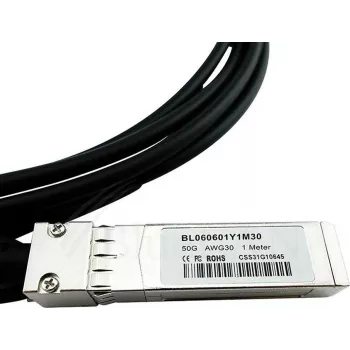 Aktywny kabel miedziany SFP56 BlueOptics BL060601Y3M30-BL 3 m męski-męski 50 Gbit/s