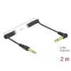 Kabel audio DeLOCK 85939 2m 6.35mm Czarny