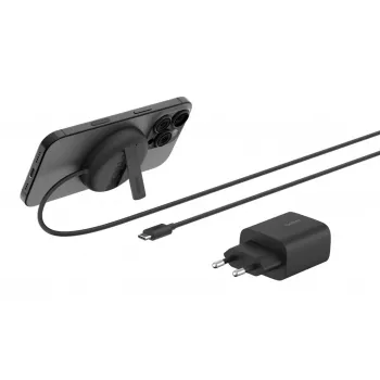 Składana magnetyczna ładowarka bezprzewodowa Qi2 Belkin WIA011KQBK 15W (zasilacz 20W), czarna