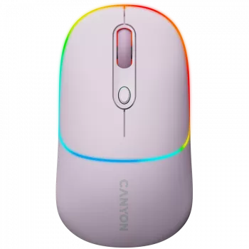Mysz CANYON MW-22 2w1 BT/Bezprzewodowa Perłowa Róża