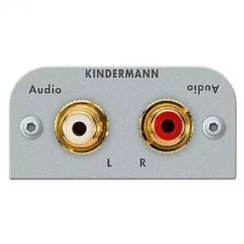 Gniazdo 2 x RCA Kindermann 7441000510
