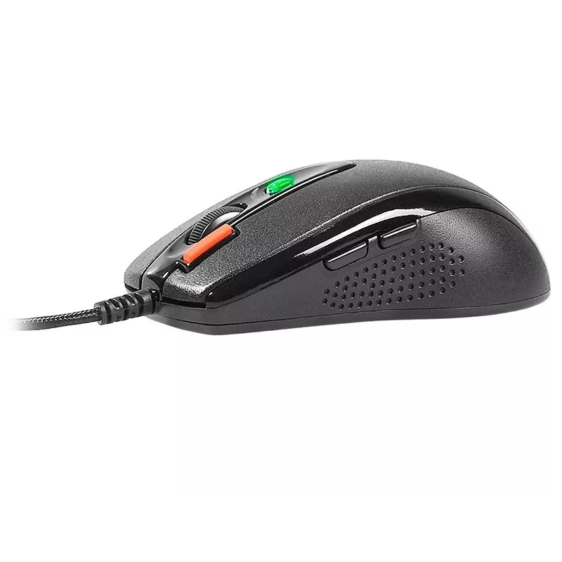 Mysz gamingowa A4Tech X-7120 USB Type-A symetryczna 2000 DPI, 3 ms, przewodowa, czarna
