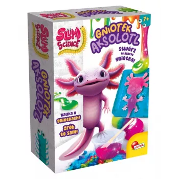 Ręczny ściskacz Liscianigiochi Slumi Science Axolotl model 304-PL110322 do zabawy edukacyjnej
