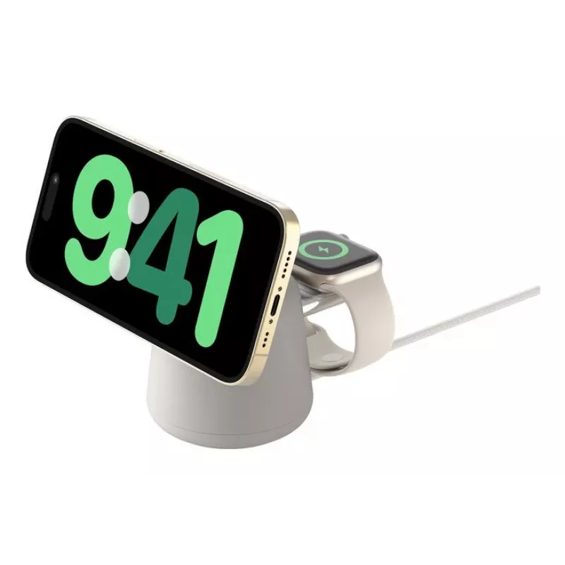 Magnetyczna ładowarka Qi2 15 W Belkin WIZ027VFH37 do iPhone'a i Apple Watch