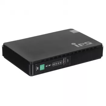 Zasilacz/inwerter MPL Power RouterUPS-30-PoE 30 W, wewnętrzny, 100–240 V, czarny, 160×105×28 mm