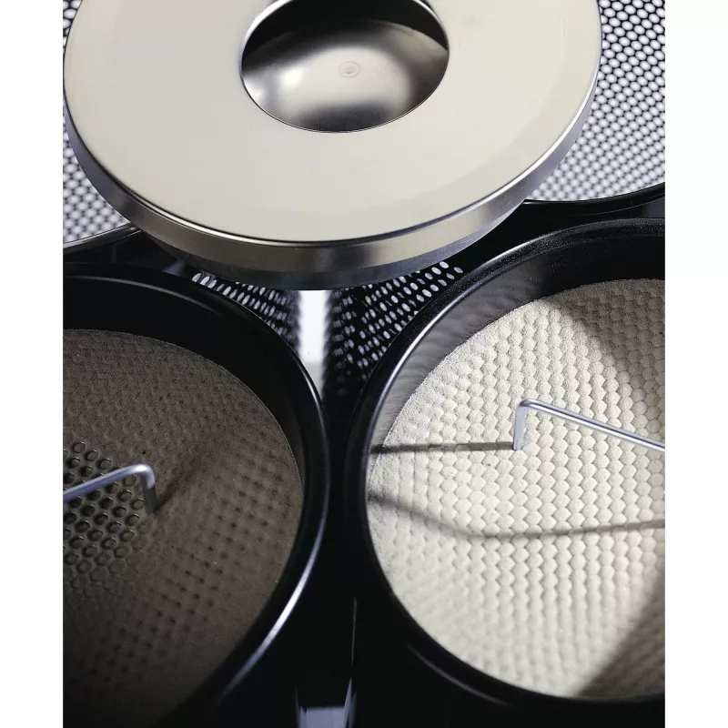 Kosz na śmieci Durable 333023 17 l okrągły metal srebrny