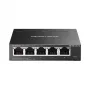 Niezarządzalny przełącznik sieciowy TP-LINK Mercusys MS105GS-M2 — 5-portowy Gigabit Ethernet (10/100/1000), czarny