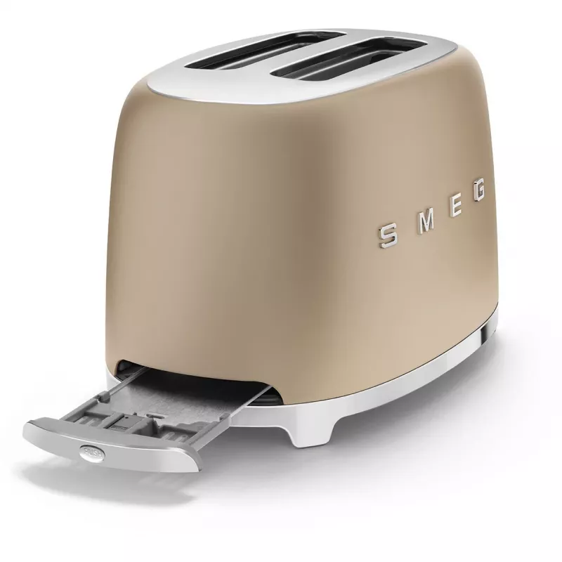 Toster Smeg 50's Style TSF01CHMEU 2 kromki Złoty 950W