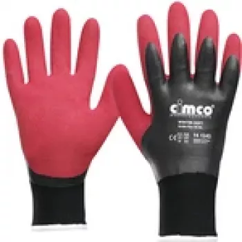 Rękawice warsztatowe Cimco 141243 czarno-czerwone XXL 2 szt.