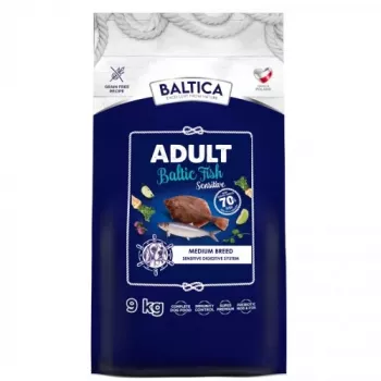BALTICA Excellent Sensitive ryba bałtycka rasy średnie - sucha karma dla psów - 9kg