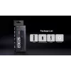 Latarka taktyczna Nitecore EDC25 — podwójna dioda LED, 15 lm, korpus aluminiowy, ładowana przez USB, IP54, wstrząsoodporna, czarna