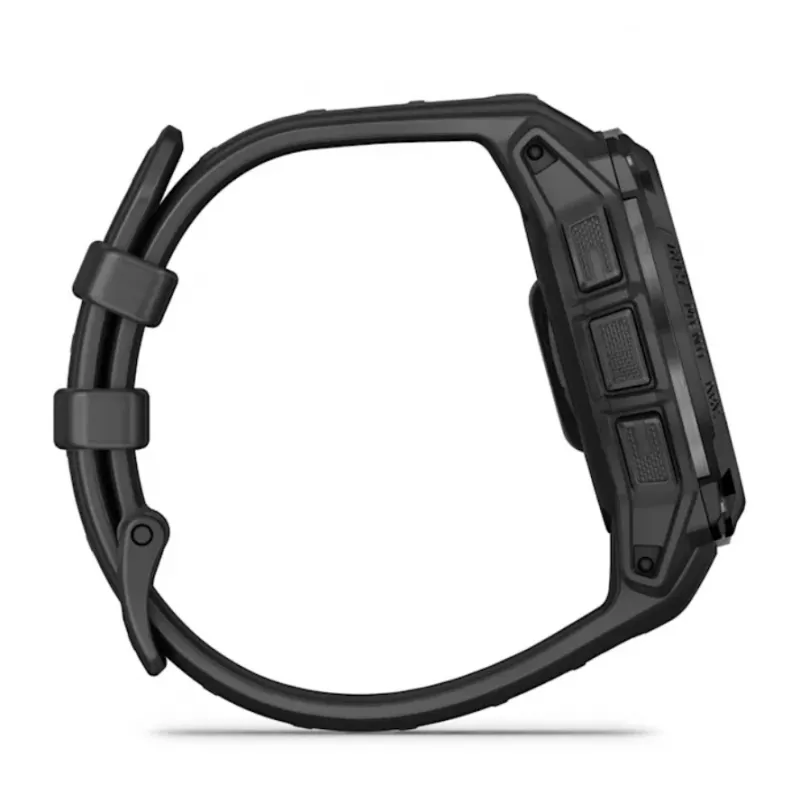 Smartwatch GARMIN Instinct 3 45 mm Solar Tactical Edition Czarny — 45 mm, ładowanie solarne, GPS, pulsometr