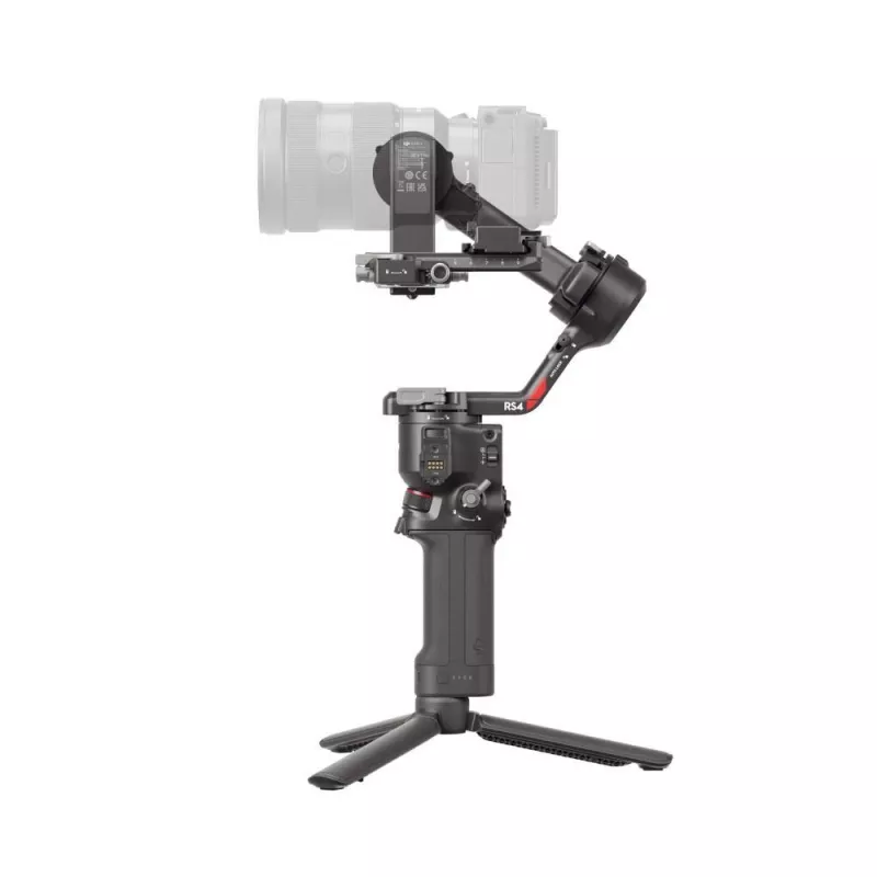 Ręczny stabilizator kamery DJI RS4, korpus aluminiowy, bateria 12h, 1,066 kg, czarny
