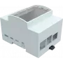 JOY-IT RPI CASE DIN4 - Obudowa do Raspberry Pi 4, szyna DIN, szary/przezroczysty (RB-CASEP4+07)