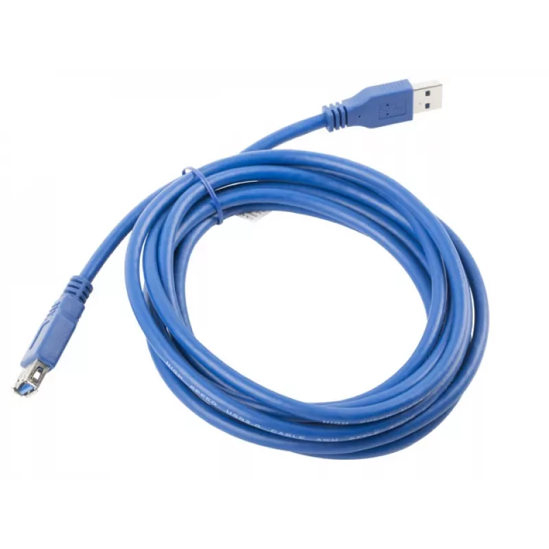 Przedłużacz USB 3.0 AM-AF niebieski 3M