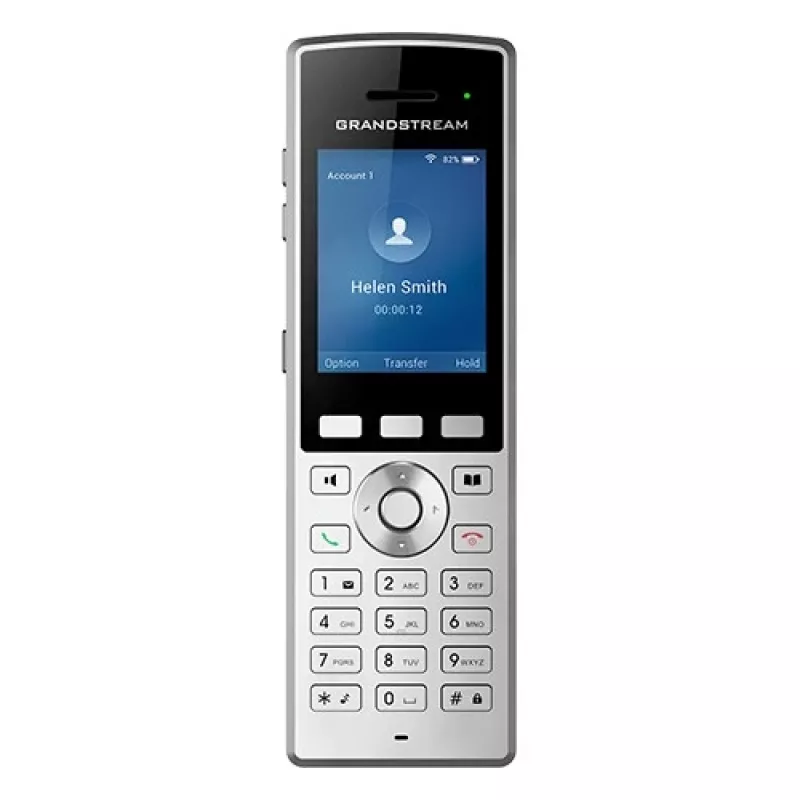 Telefon IP Grandstream Networks WP822 Czarny, Srebrny 2 linie LCD Wi-Fi