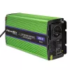 Przetwornica samochodowa Qoltec Monolith 600 W zielony 12 V