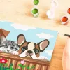 Zestaw do malowania Ravensburger CreArt — psy i koty (zestaw do malowania po numerach)