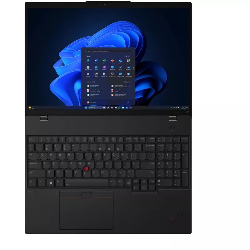 Lenovo ThinkPad L16 Gen 2 (AMD) AMD Ryzen™ 7 250 Laptop 40,6 cm (16 cali) WUXGA 32 GB DDR5-SDRAM 1 TB SSD Wi-Fi 7 (802.11be) Windows 11 Pro Czarny