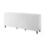 BARI komoda 200x42x82 biały matowy