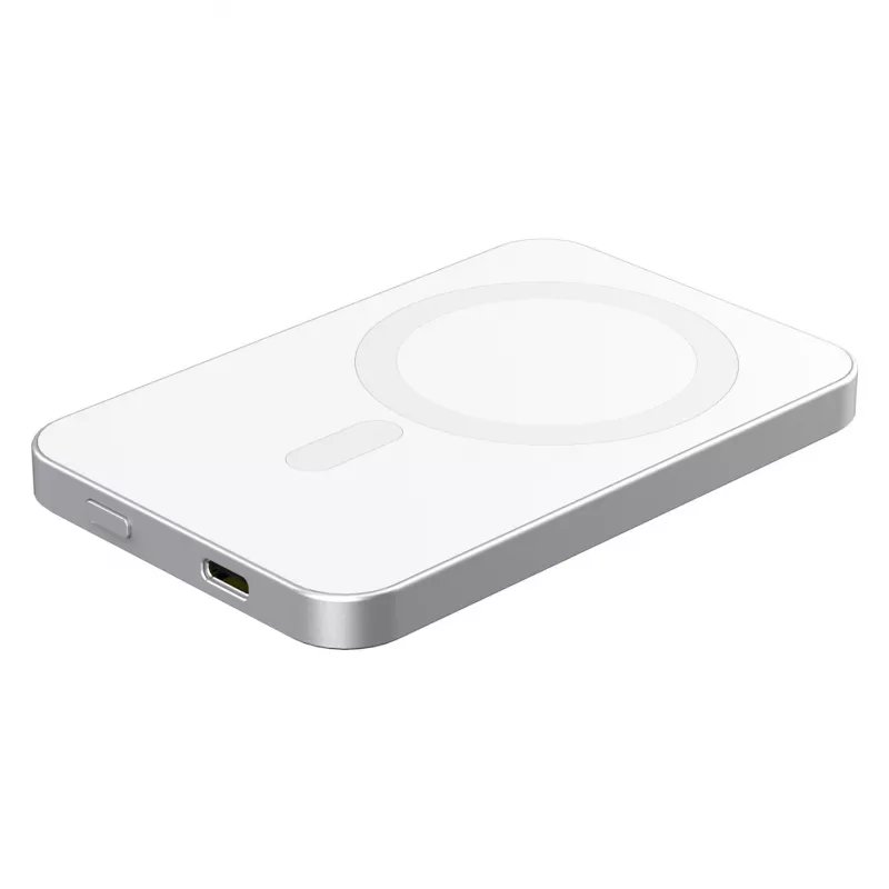 RealPower Powerbank PB-5000 MAG Srebrny 5.000mAh