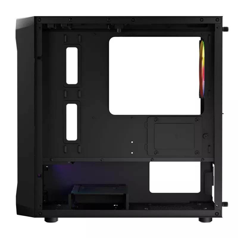 Obudowa komputerowa Logic Concept Portos Mini ARGB Micro ATX Czarna