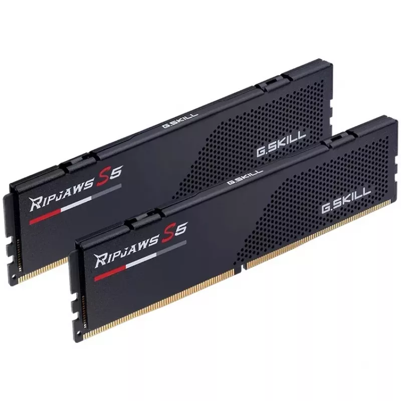 DIMM 32 GB DDR5-6800 (2x 16 GB) Dual-Kit, Arbeitsspeicher schwarz, F5-6800J3445G16GX2-RS5K, Ripjaws S5, INTEL XMP