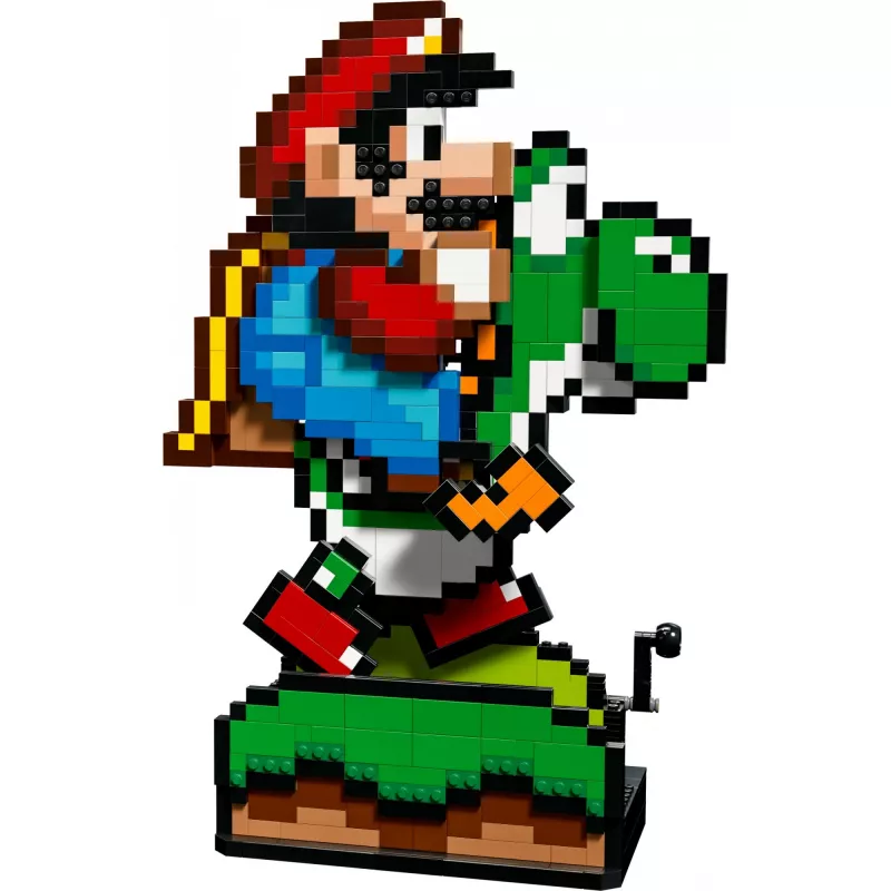 Zestaw konstrukcyjny LEGO Super Mario World Mario i Yoshi 71438 — interaktywne figurki i budowalne elementy zabawy