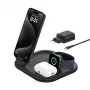Belkin BoostCharge ładowarka do słuchawek bezprzewodowa szybkie ładowanie USB Type-C czarna