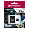 Karta pamięci microSDHC 32GB z adapterem Class 10 TS32GUSDU1 Transcend